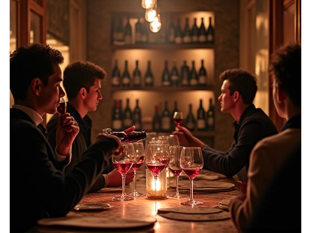 Dégustation de vin dans une cave privée à Paris